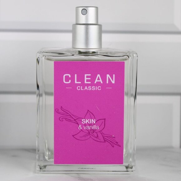 Clean Classic EDP Set - Warm Cotton & Mandarin / Skin & Vanilla 60ml Each NEW - Picture 3 of 5
